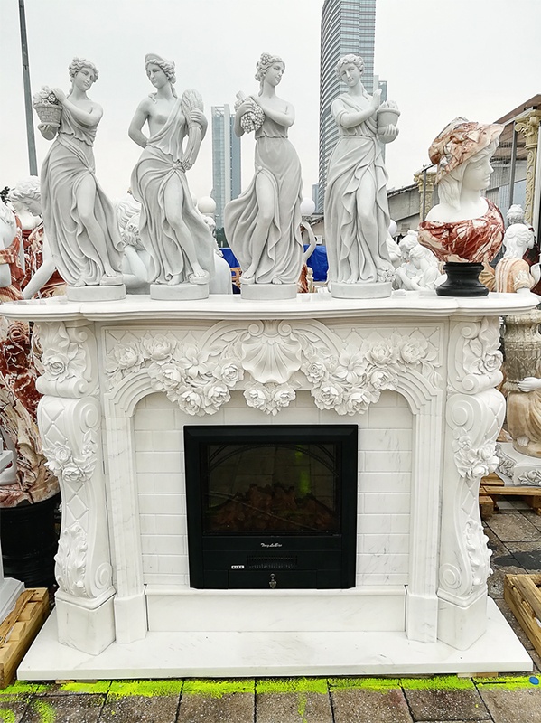 Interior Design White And Wood - New Design Interior Decoration Fireplace For