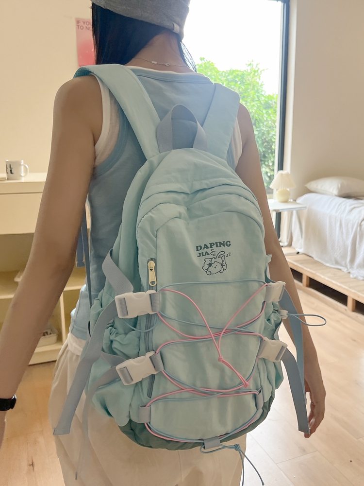 Interior Design Korean Style - Niche design backpack women Japanese casual
