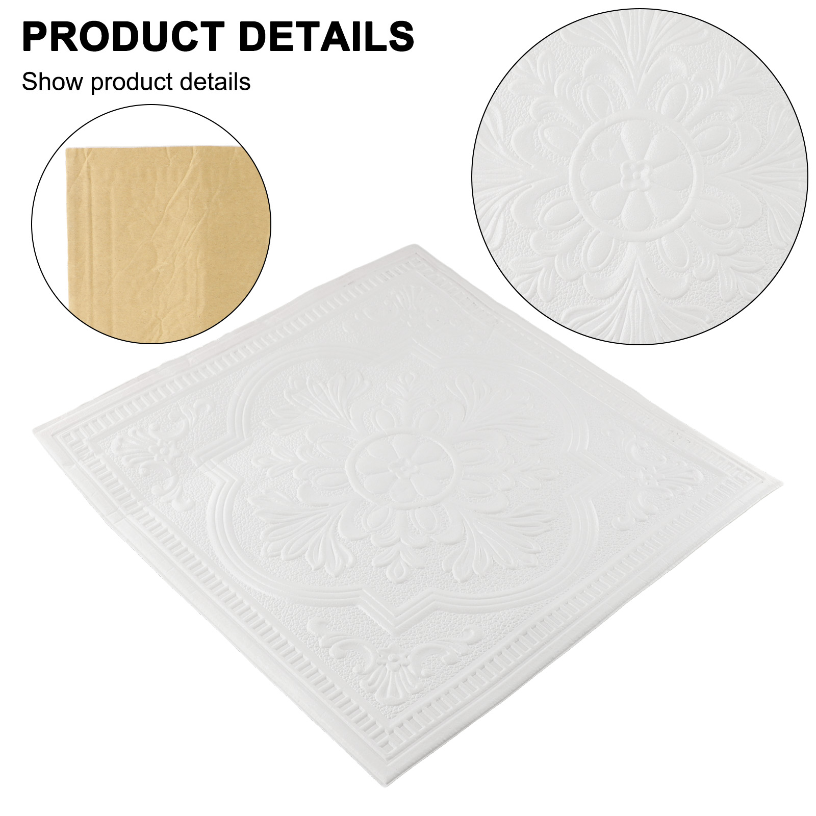 3D Stone Texture Foam Wall Pan - Wall Panel 3D Texture 评论和价格