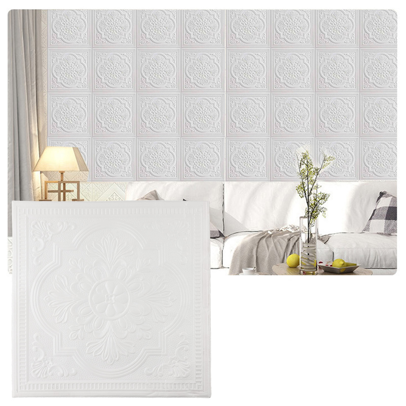 3D Stone Texture Foam Wall Pan - Wall Panel 3D Texture 评论和价格