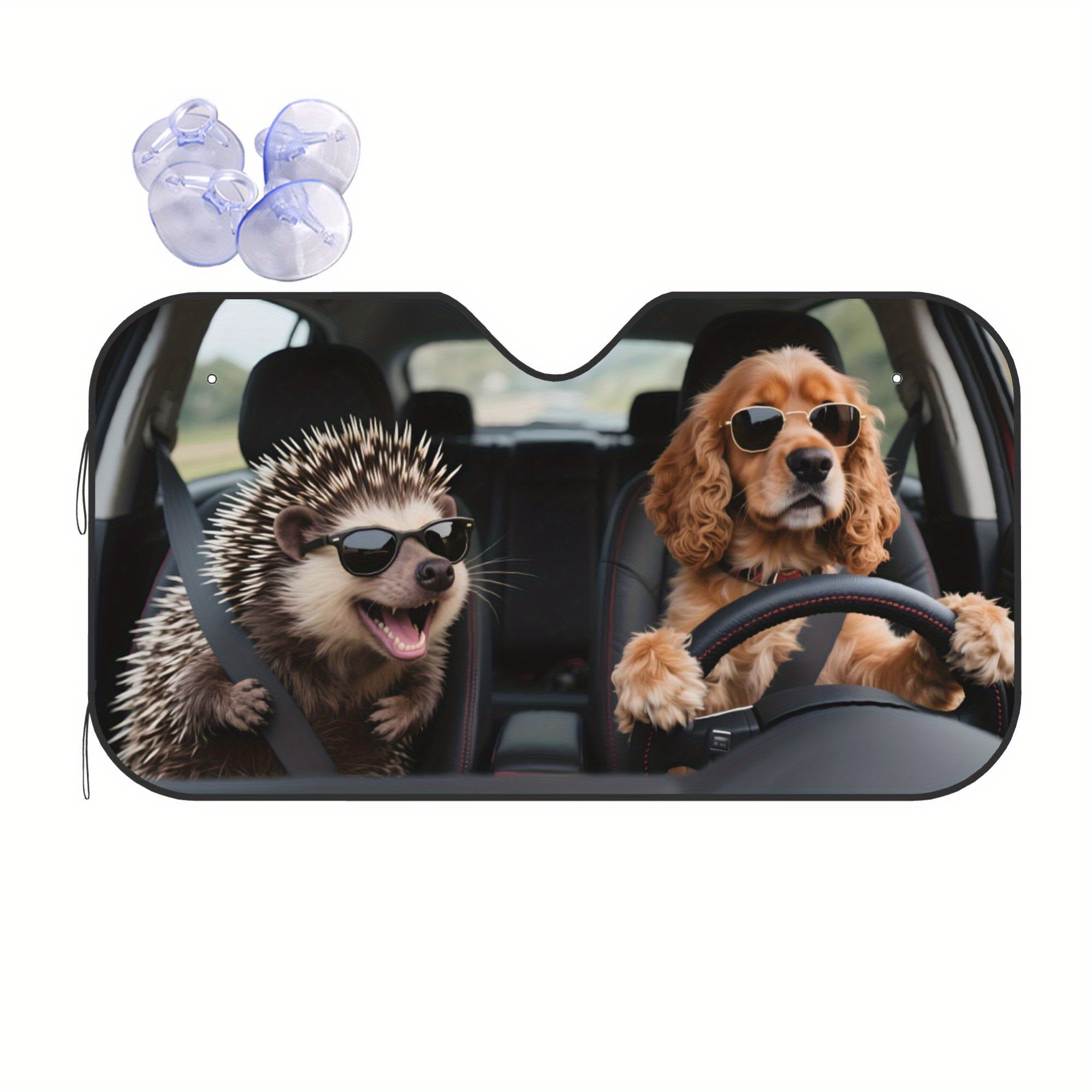 1pc Design Name Themed Car Sun - Interior Design Name 评论和价格