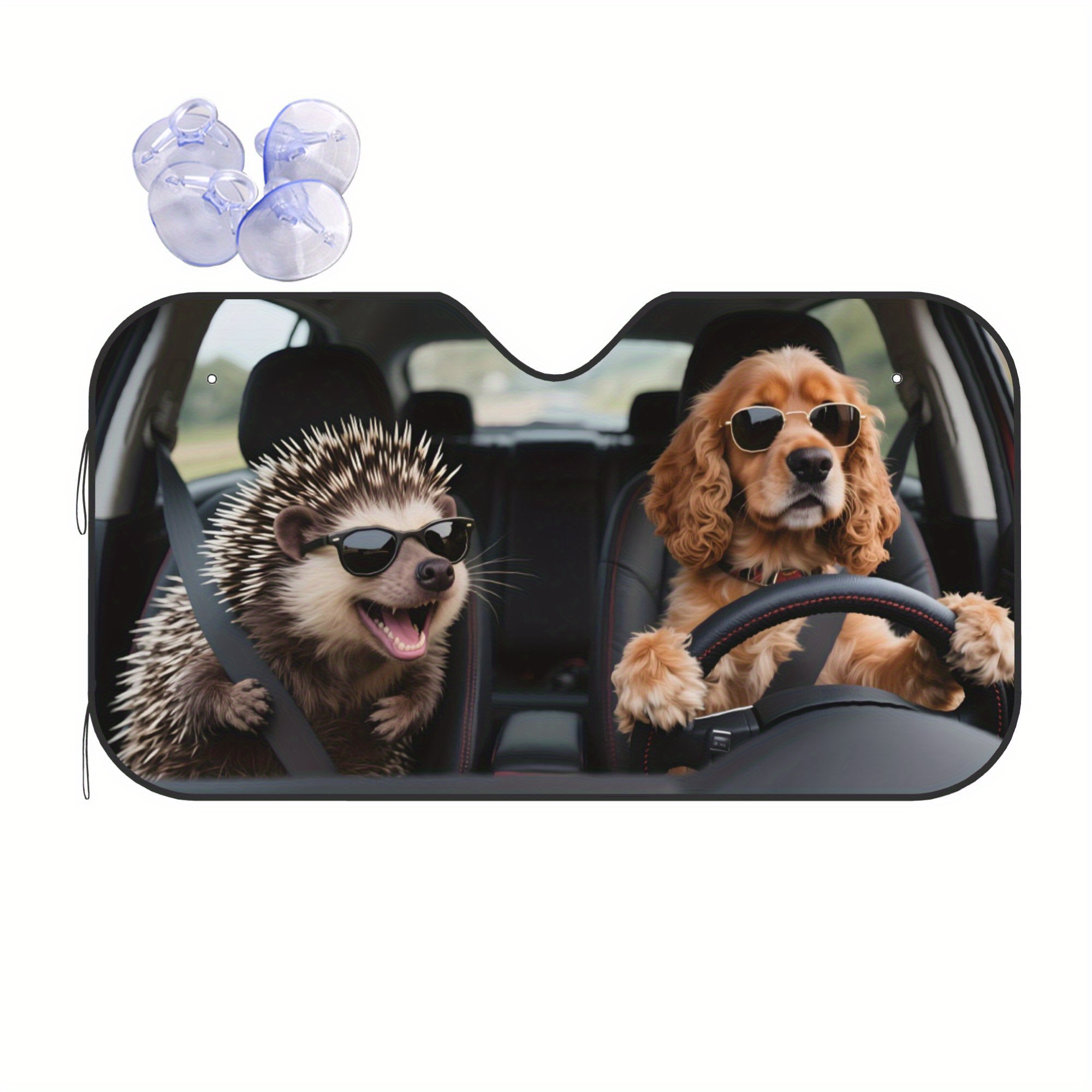 1pc Design Name Themed Car Sun - Interior Design Name 评论和价格