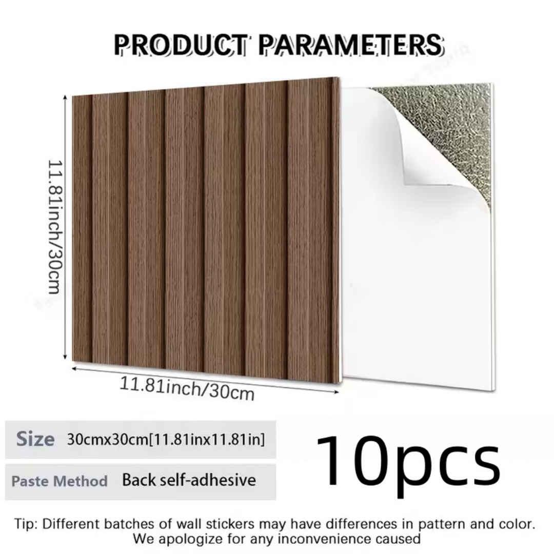 2D Self-Adhesive PVC Wood Grai - Wall Panel 3D Texture 评论和价格