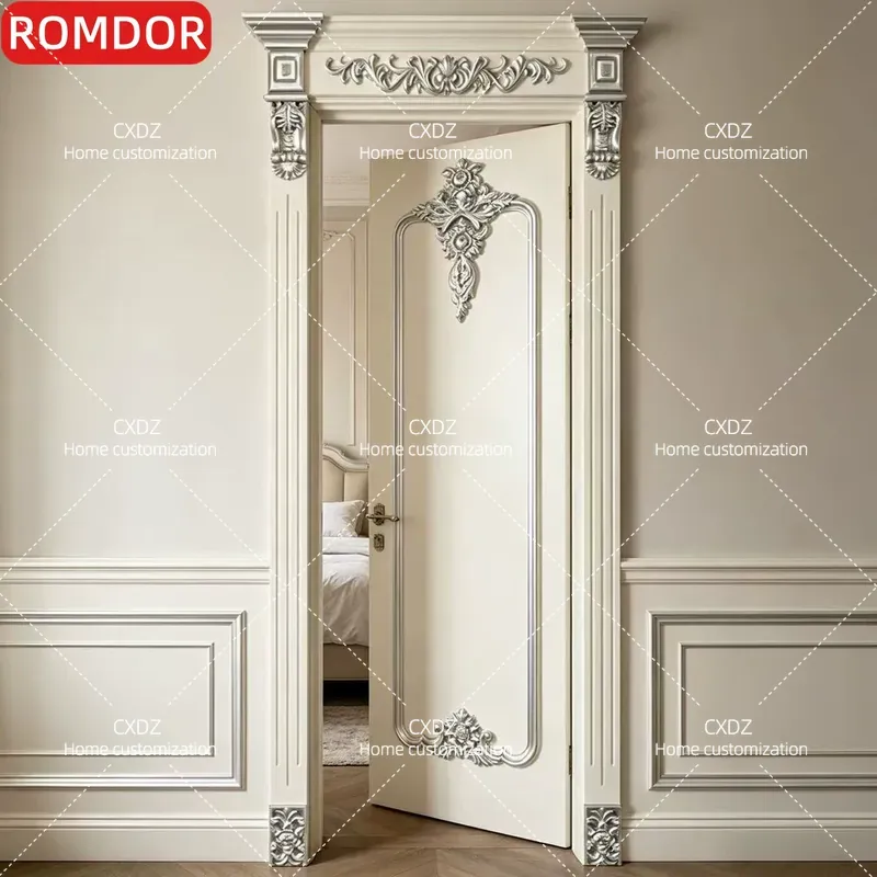 Custom White Luxury Solid Wood - Interior Design White And Wood 评论和价格
