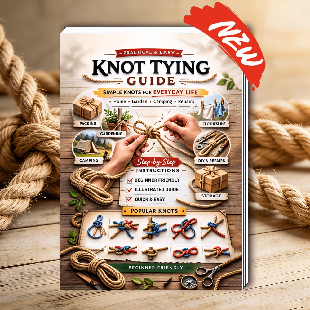 Knot Tying Guide Book Simple K - Interior Design Book 评论和价格