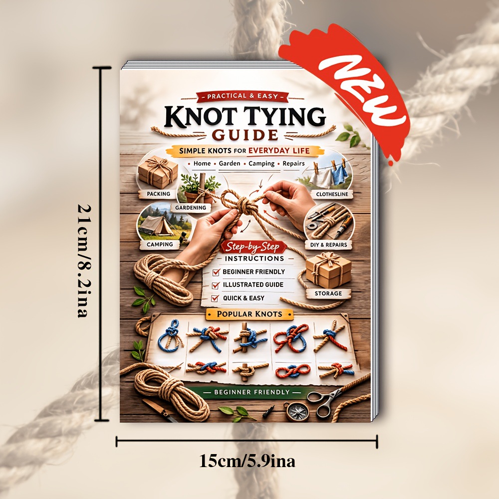Knot Tying Guide Book Simple K - Interior Design Book 评论和价格