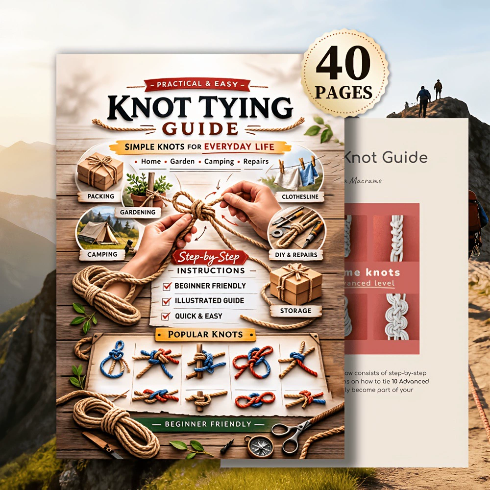 Knot Tying Guide Book Simple K - Interior Design Book 评论和价格