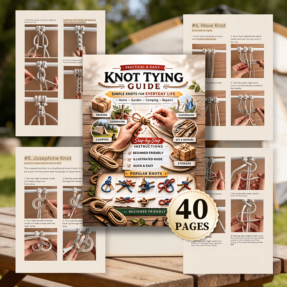 Knot Tying Guide Book Simple K - Interior Design Book 评论和价格