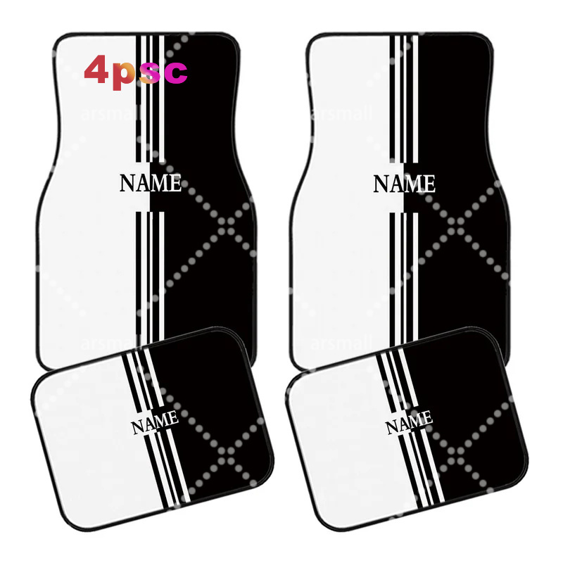 4pcs Customizable Name Car Flo - Interior Design Name 评论和价格