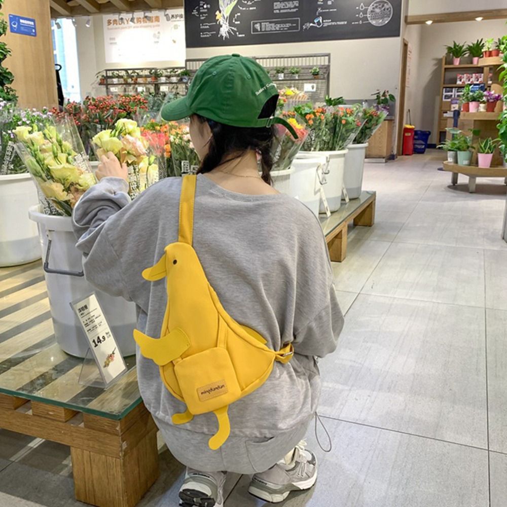 Simple Canvas Funny Duck Cross - Interior Design Korean Style 评论和价格