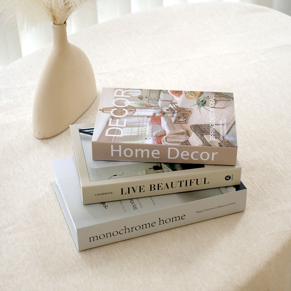 3Pcs/Set  Luxury Decorative Fa - Interior Design Book 评论和价格