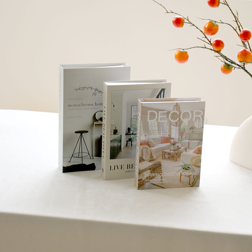 3Pcs/Set  Luxury Decorative Fa - Interior Design Book 评论和价格