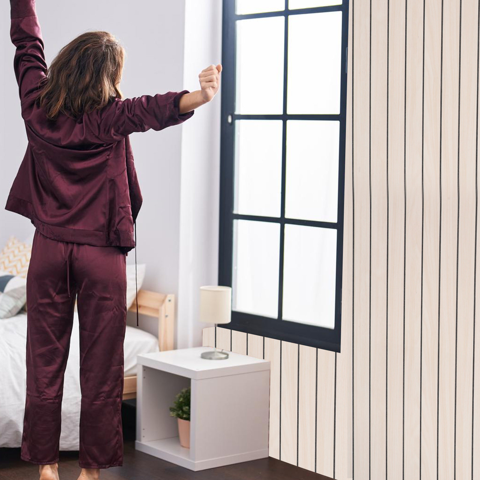 300x40cm Slat Wall Panels 3D D - Wall Panel 3D Texture 评论和价格