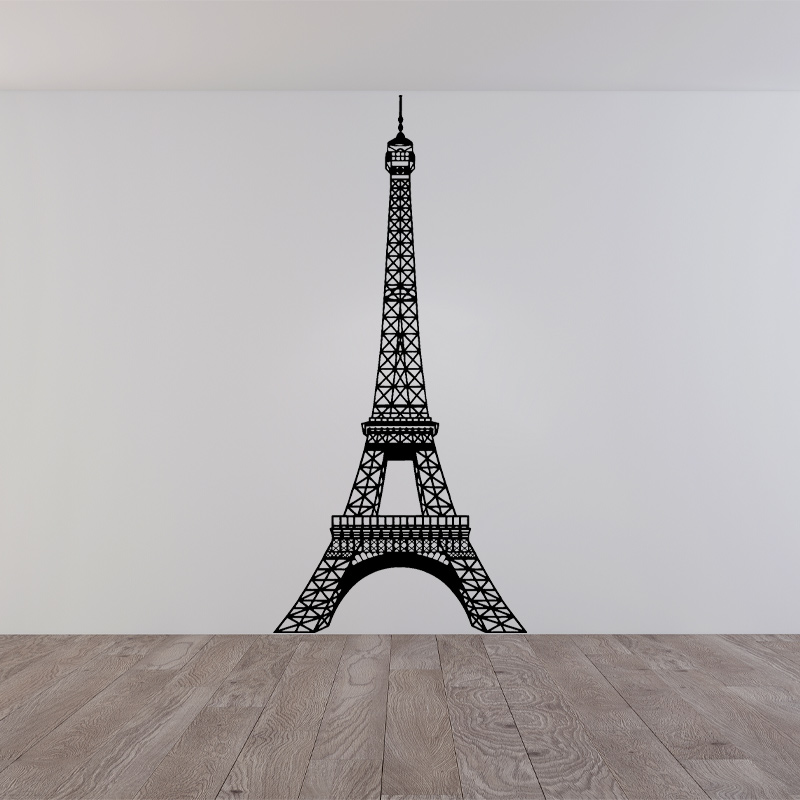 The Eiffel Tower Vinyl Sticker - Interior Design Studio 评论和价格