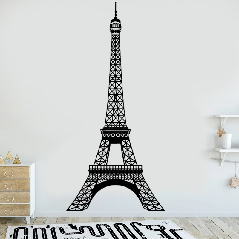 The Eiffel Tower Vinyl Sticker - Interior Design Studio 评论和价格
