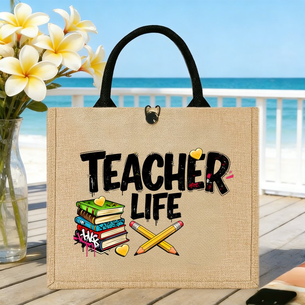 Teacher Life Books Pencils Hea - Interior Design Book 评论和价格