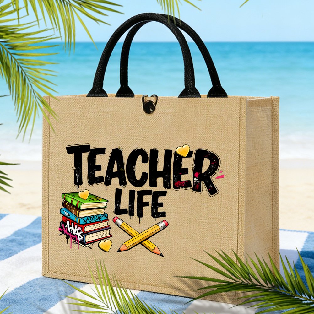 Teacher Life Books Pencils Hea - Interior Design Book 评论和价格