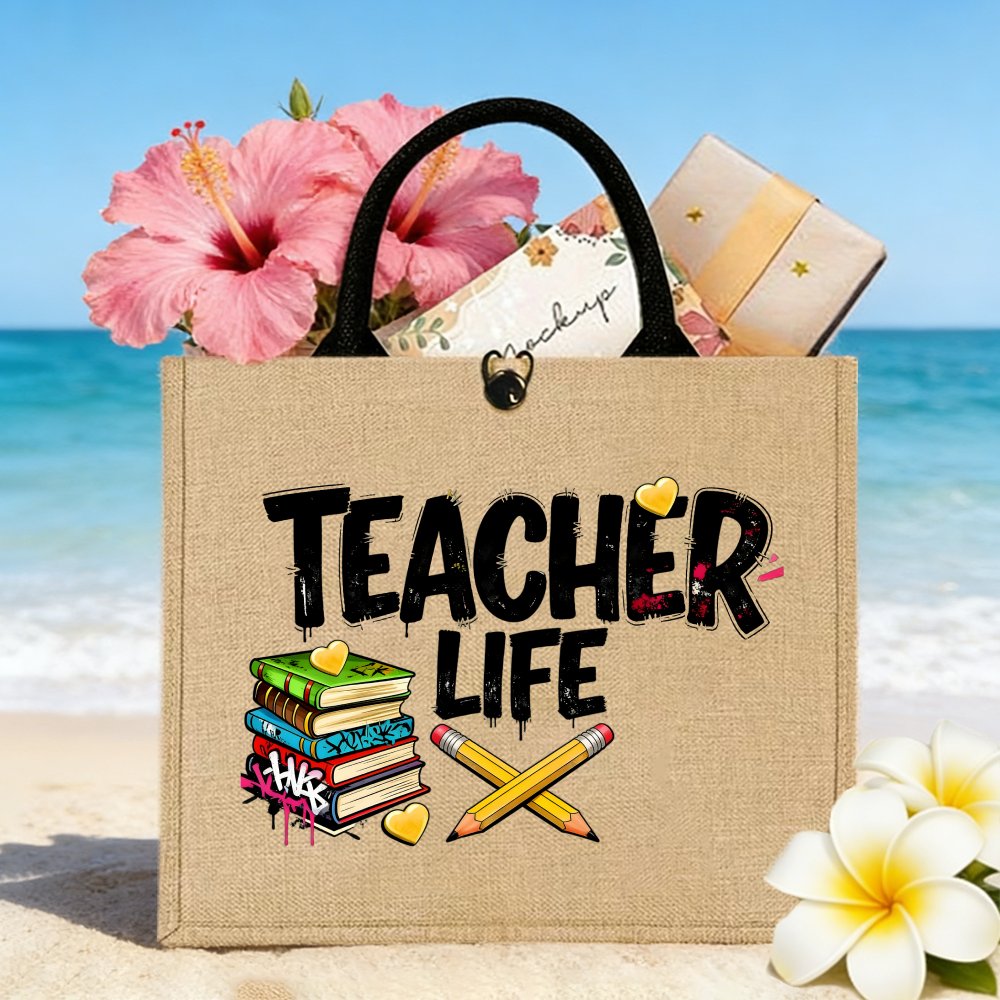 Teacher Life Books Pencils Hea - Interior Design Book 评论和价格