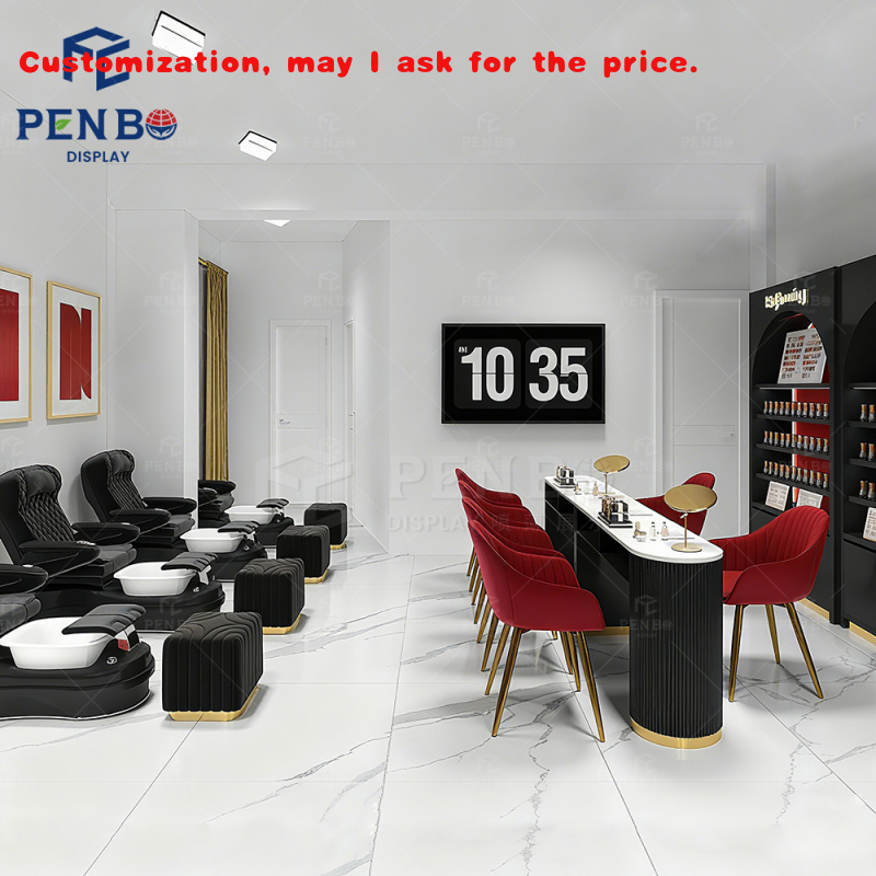 custom.Factory Supply Customiz - Interior Design Nail Salon 评论和价格