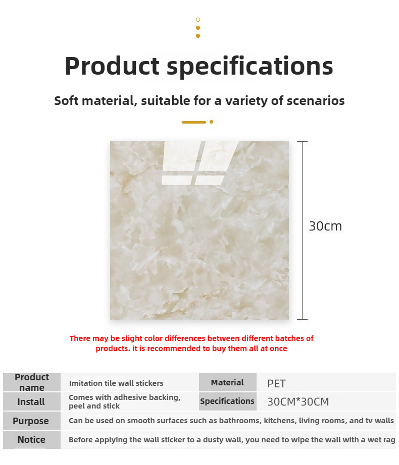 30cm*30cm 12 Sheets Self-adhes - Wall Panel 3D Texture 评论和价格