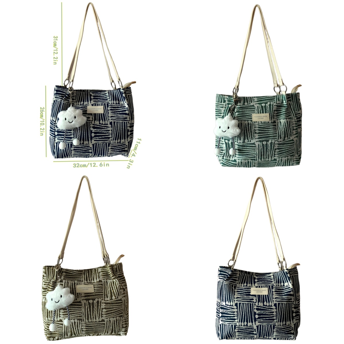New Korean Style Canvas Bag La - Interior Design Korean Style 评论和价格
