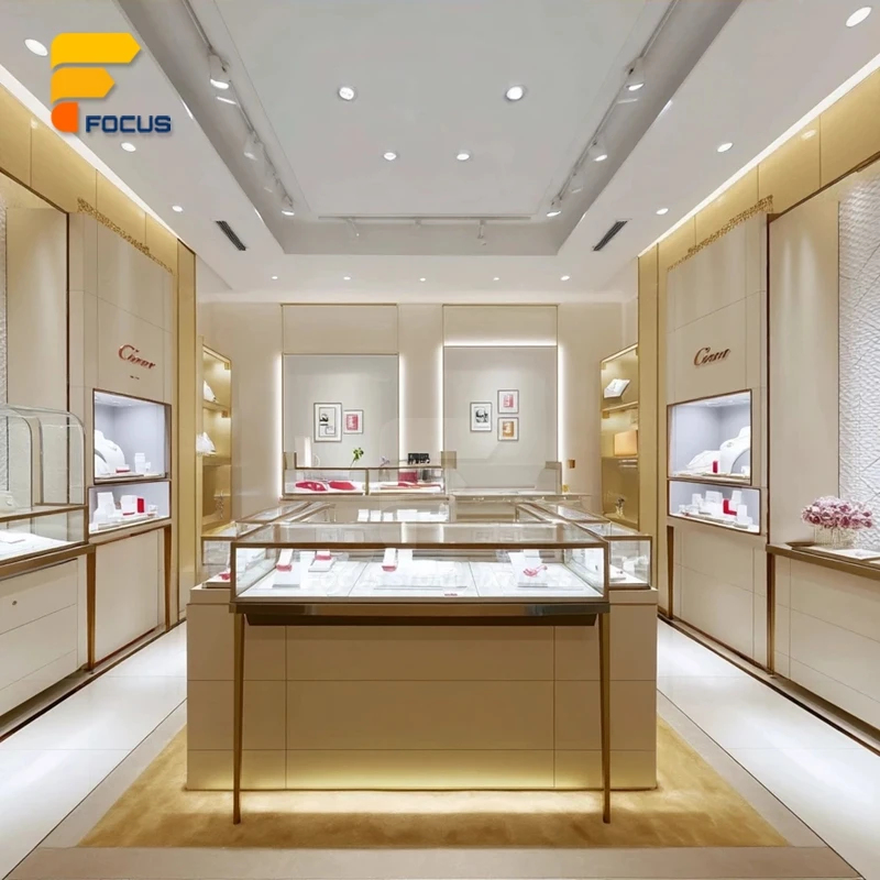 custom.Luxury Jewelry Shop Des - Interior Design Lighting Layout 评论和价格