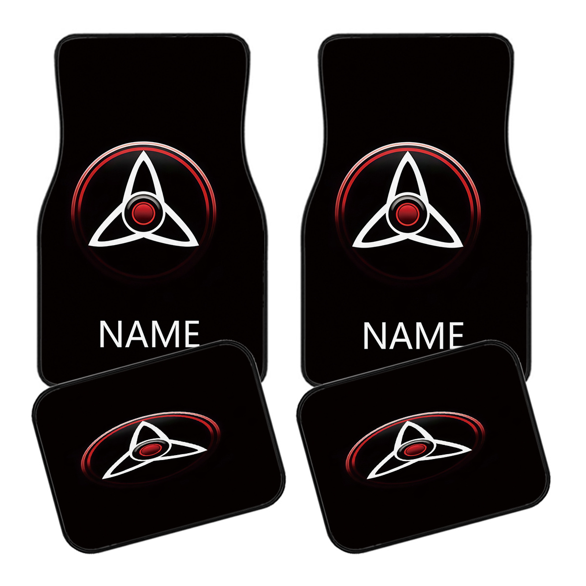 4pcs Name/Text Car Mats With P - Interior Design Name 评论和价格