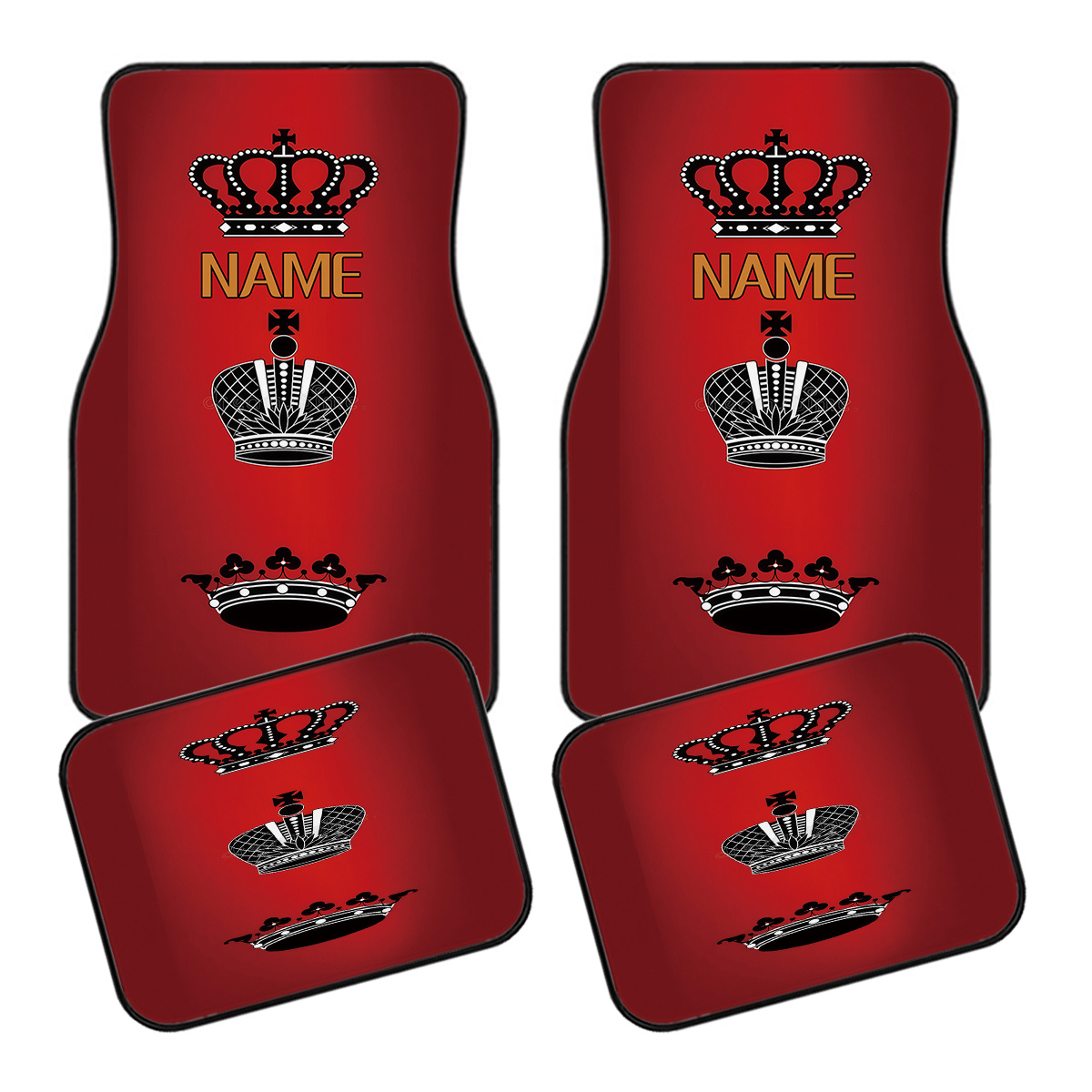 4pcs Customizable Name Car Flo - Interior Design Name 评论和价格