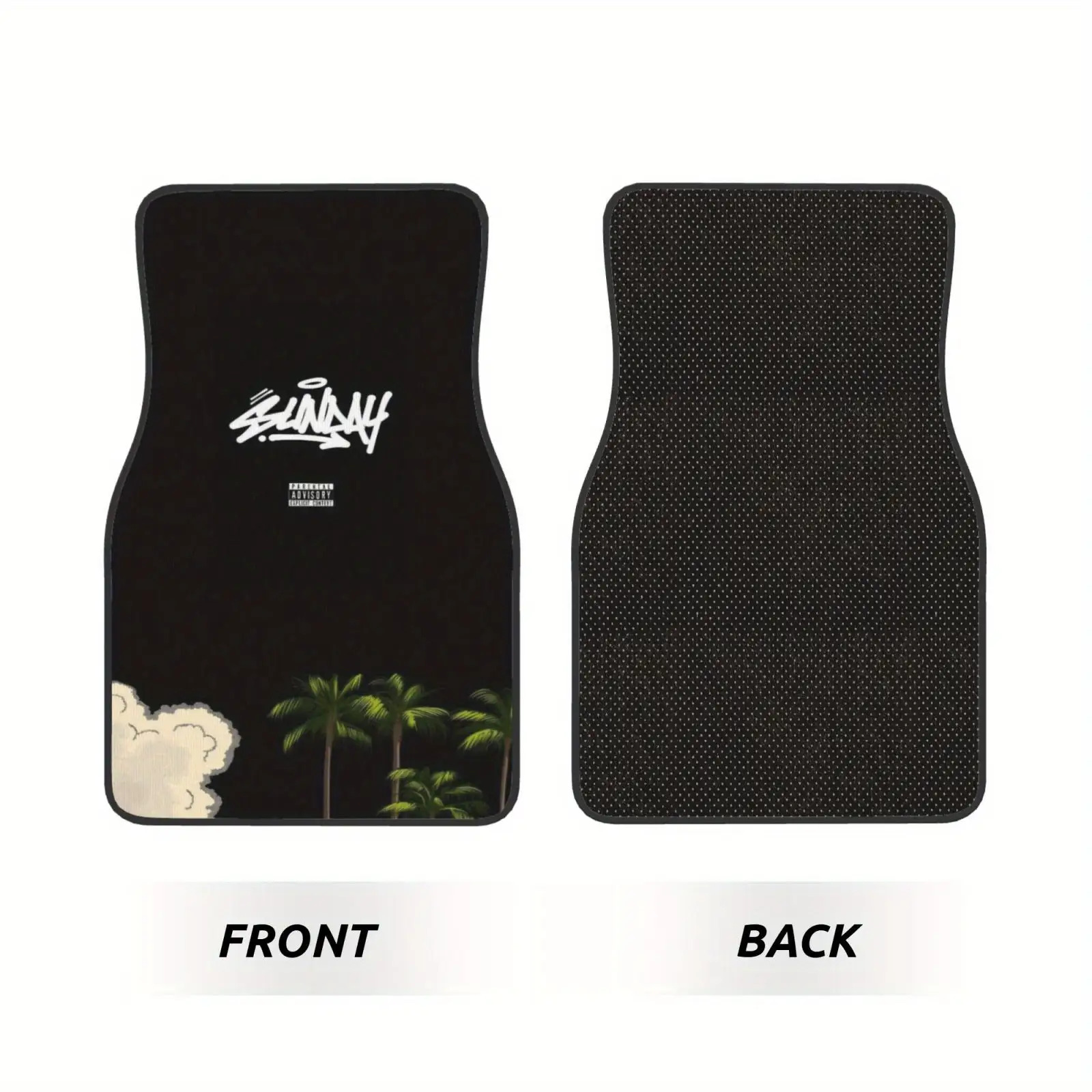 4pcs Fashionable Car Mats, Ele - Interior Design Elements 评论和价格