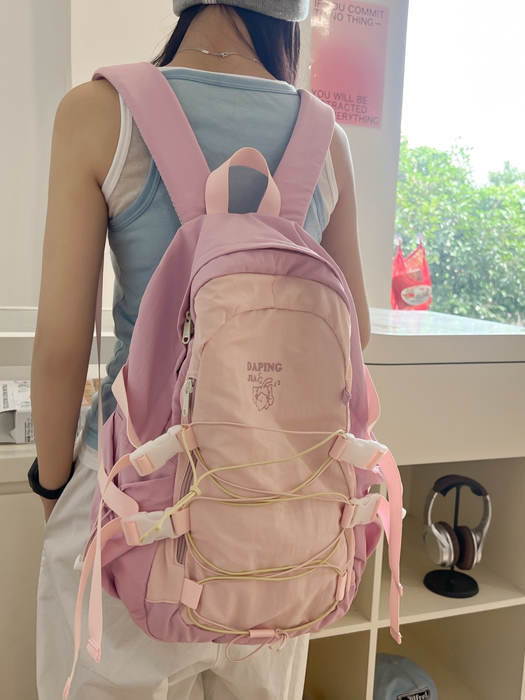 Niche design backpack women Ja - Interior Design Korean Style 评论和价格