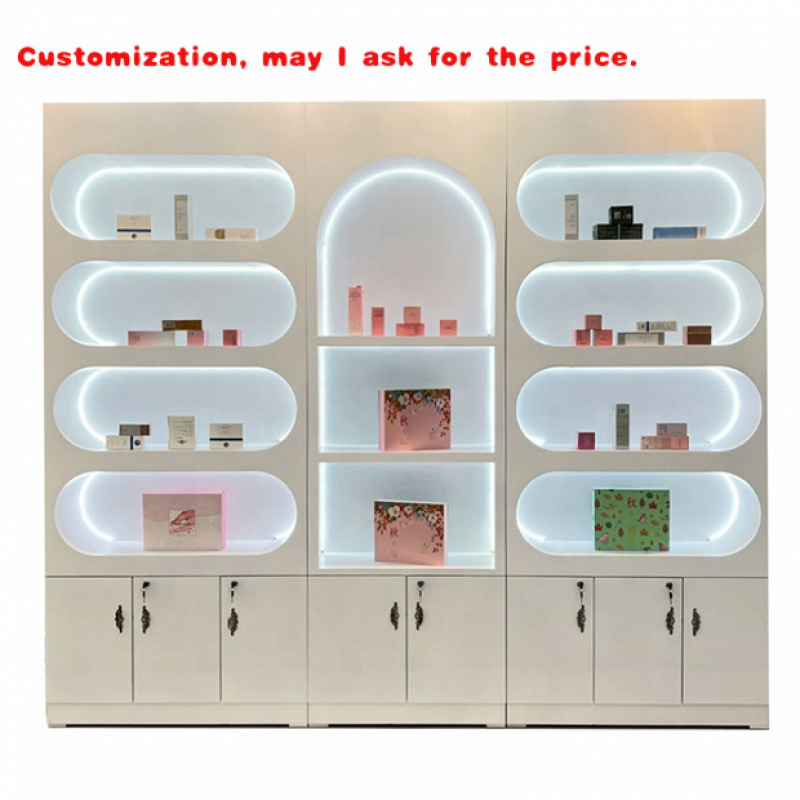 custom.Cosmetic Shop Interior  - Interior Design White And Wood 评论和价格