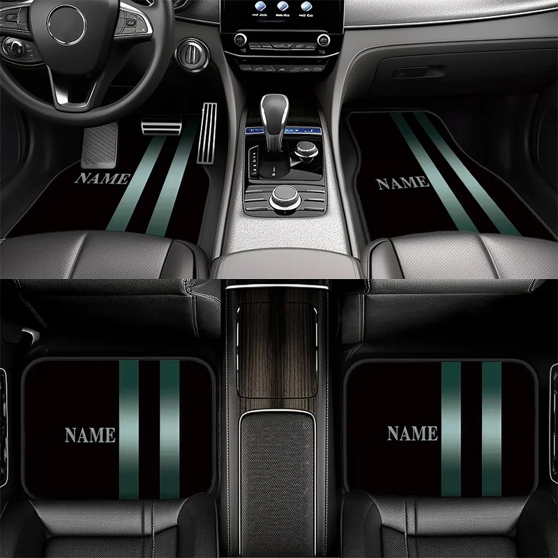 4pcs Customizable Name Car Flo - Interior Design Name 评论和价格