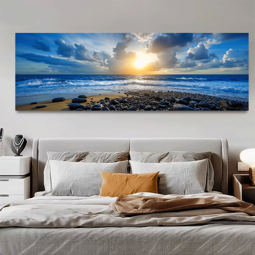 1PC-Canvas poster Unframed Oce - Interior Design Studio 评论和价格