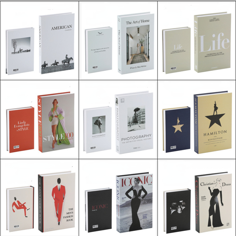 Fashion Fake Books for Home De - Interior Design Book 评论和价格