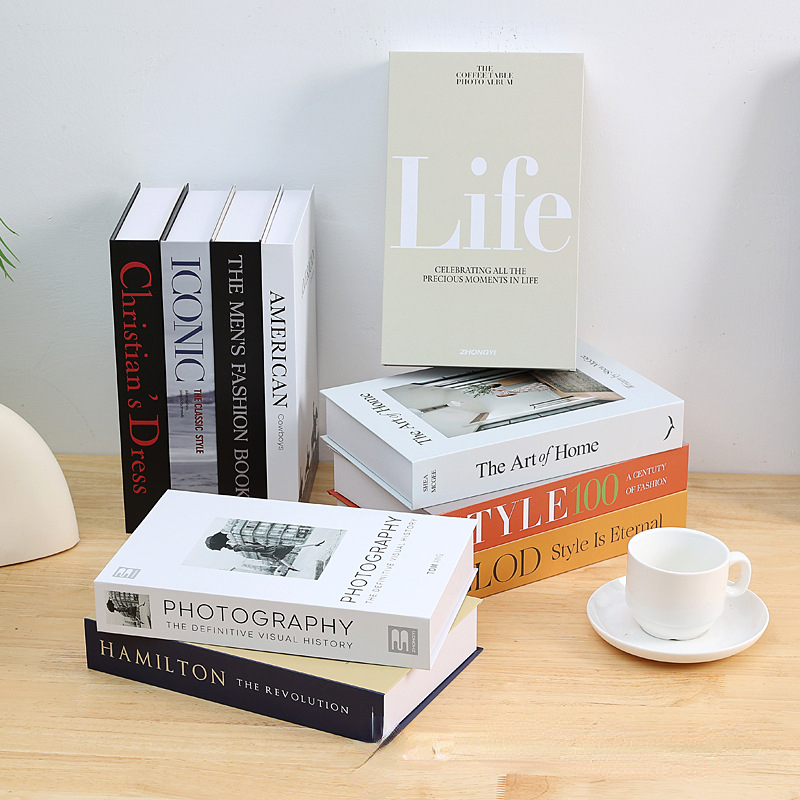 Fashion Fake Books for Home De - Interior Design Book 评论和价格